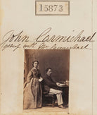 John Carmichael; Mrs John Carmichael NPG Ax63803