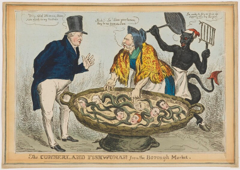 The cumberland fishwoman from the borough market npg d46061