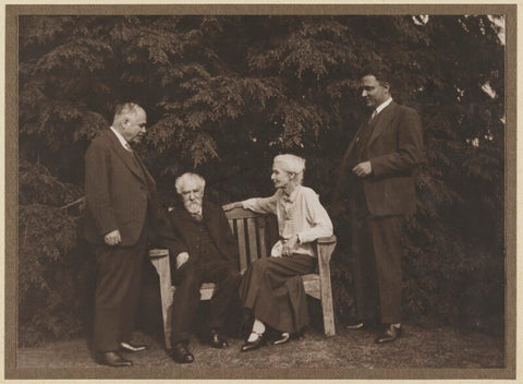 Ivan Mikhailovich Maisky; Sidney James Webb, Baron Passfield; Beatrice Webb; Kirill Vasilyevich Novikov NPG P1292(61)