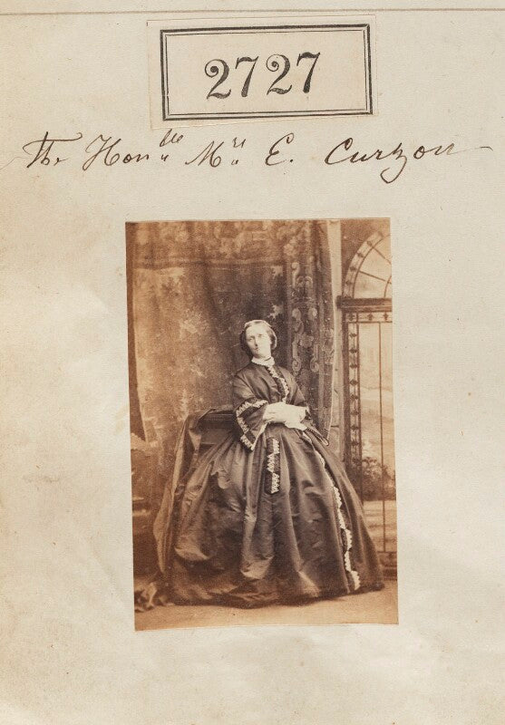 Hon. mrs e. curzon npg ax52116
