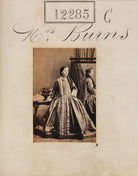 Mrs Burns NPG Ax61945