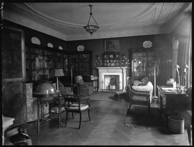 'view of lady illingworth's study and library' npg x80976