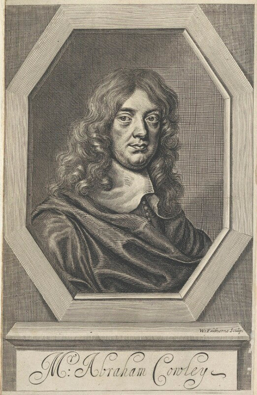 Abraham cowley npg d22709