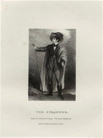 John Philip Kemble as The Stranger NPG D22318