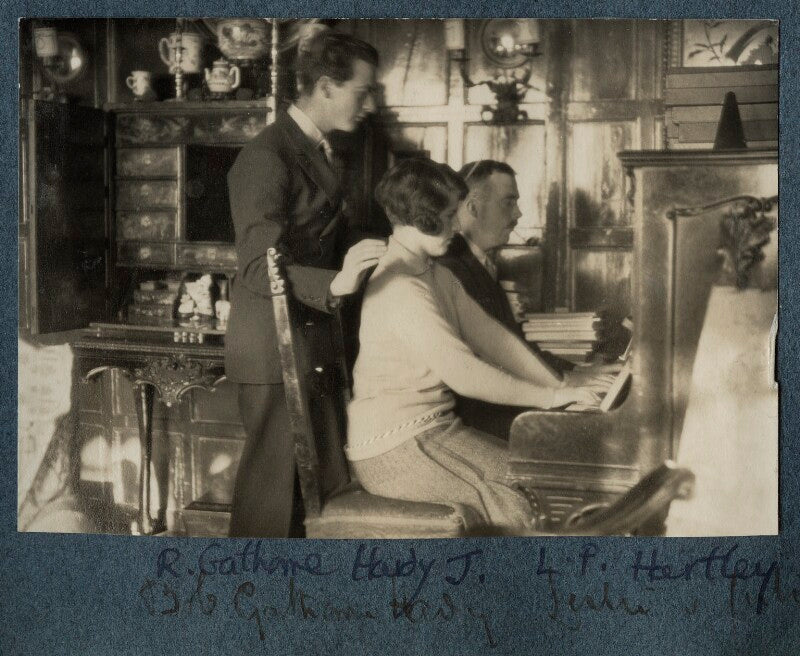 Bob gathorne hardy; julian vinogradoff (née morrell); l.p. hartley npg ax142384