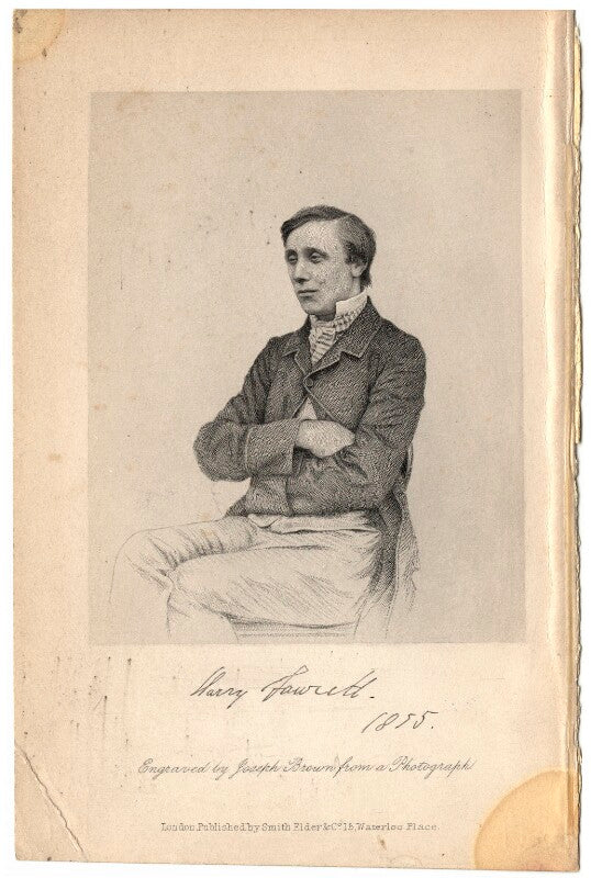 Henry fawcett npg d2333