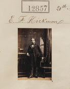 E.F. Hickman NPG Ax62499