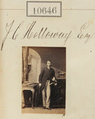 Mr J.E. Holloway NPG Ax60357