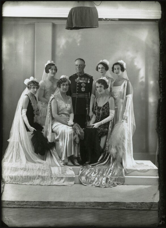 Isabel adeline (née muntz), lady whigham; sir robert dundas whigham and others npg x33902