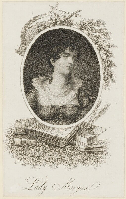 Sydney morgan (née owenson), lady morgan npg d16113