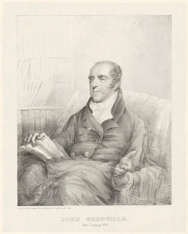 William Wyndham Grenville, 1st Baron Grenville NPG D34925