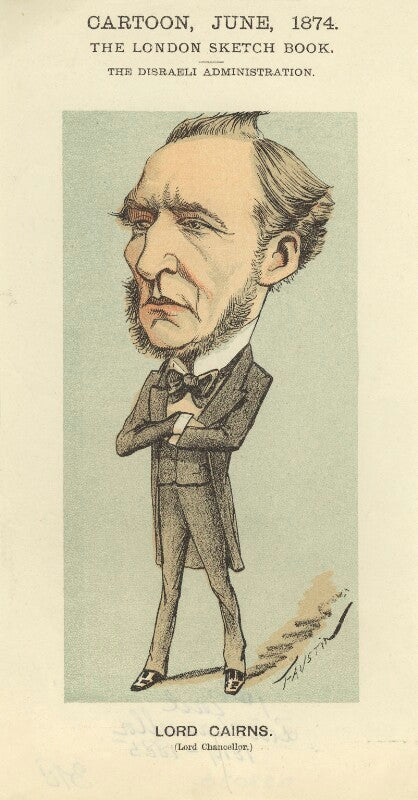 Hugh mccalmont cairns, 1st earl cairns npg d23036