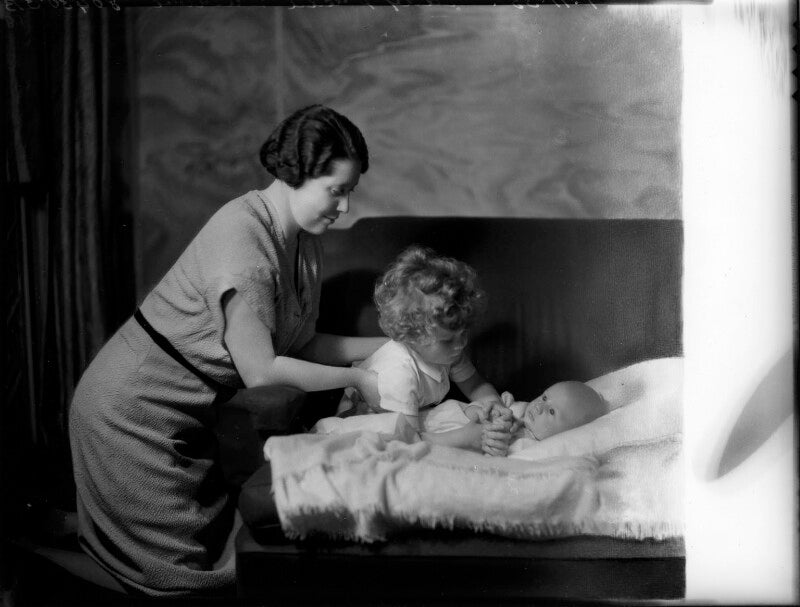 Lady freda valentine with her sons npg x151844