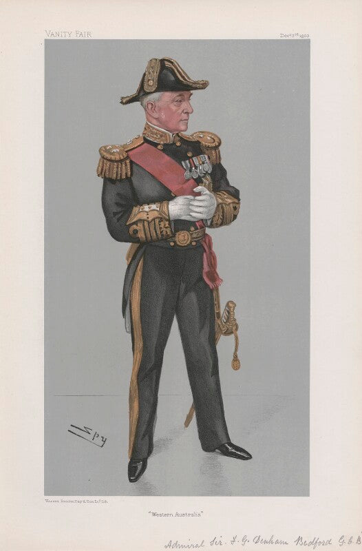 Sir frederick george denham bedford ('men of the day. no. 901. "western australia"') npg d45199