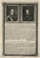 James Graham, 1st Marquess of Montrose; James Stanley, 7th Earl of Derby NPG D35473