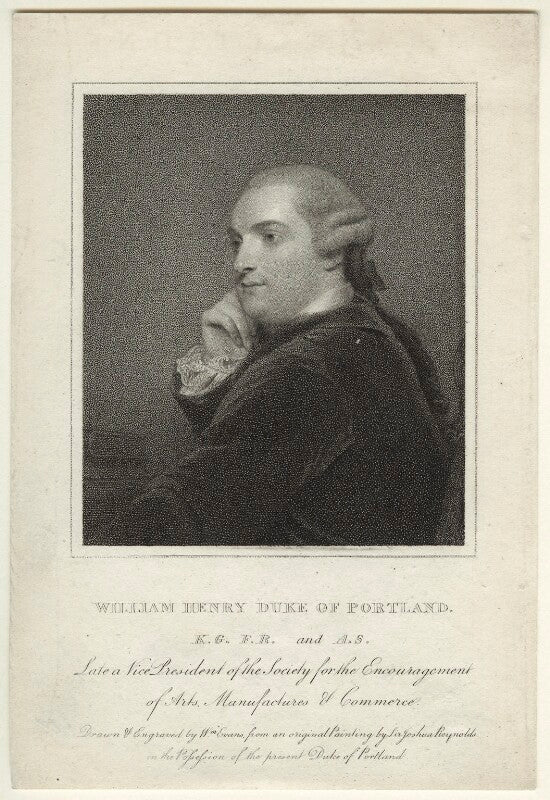 William henry cavendish bentinck, 3rd duke of portland npg d31637
