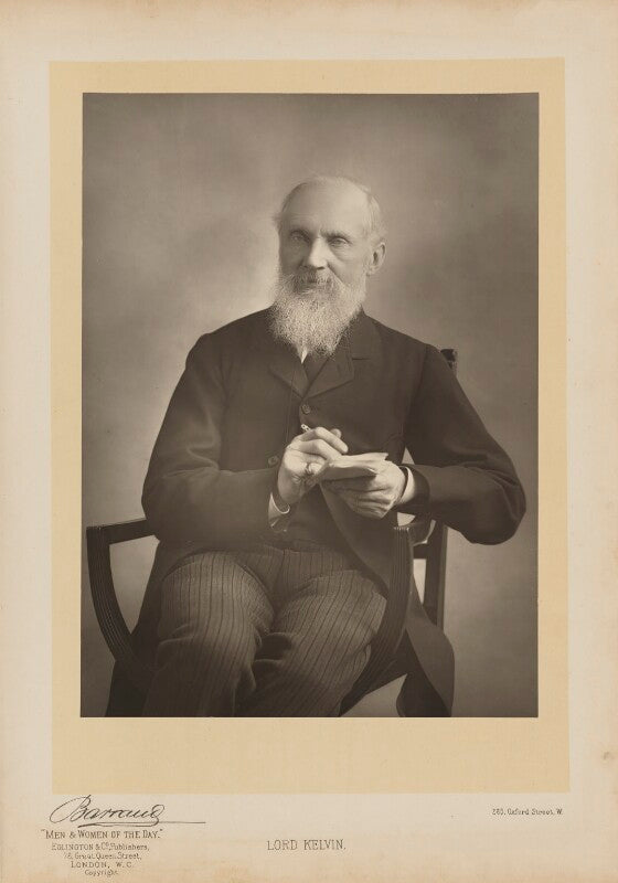 William thomson, baron kelvin npg ax27635