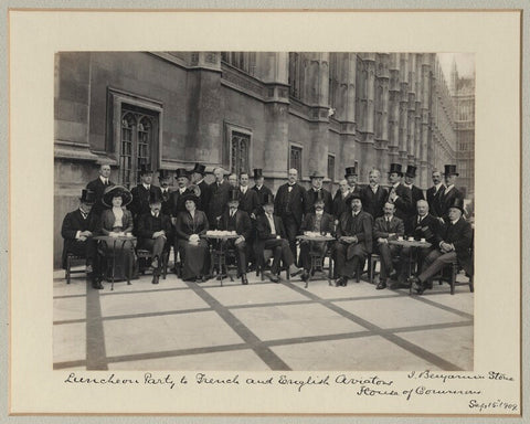 'Luncheon party to French and English Aviators' NPG x126227