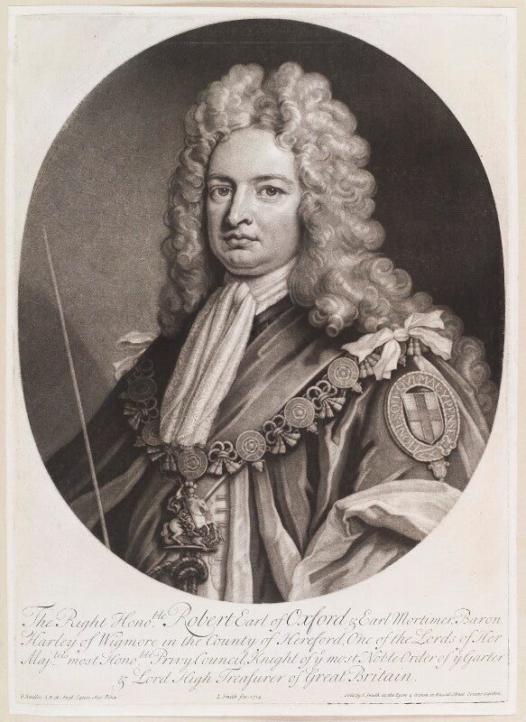 Robert harley, 1st earl of oxford npg d11700