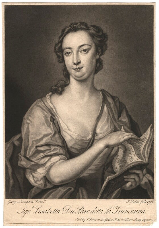Lisabetta du parc ('la francesina') npg d1810