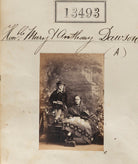 Anthony Lucius Dawson, 3rd Earl of Dartrey; Mary Eleanor Anne (née Dawson), Countess of Ilchester NPG Ax63126