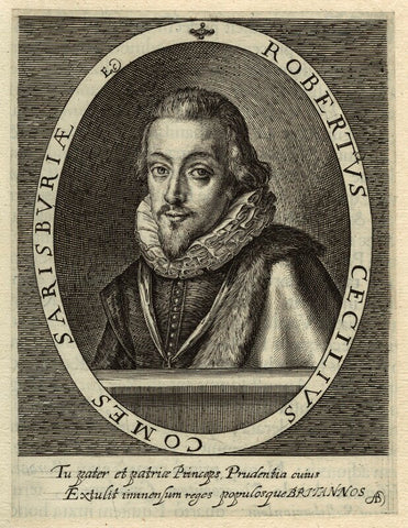 Robert Cecil, 1st Earl of Salisbury NPG D20935