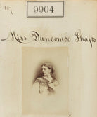 Miss Duncombe Shafto NPG Ax59622