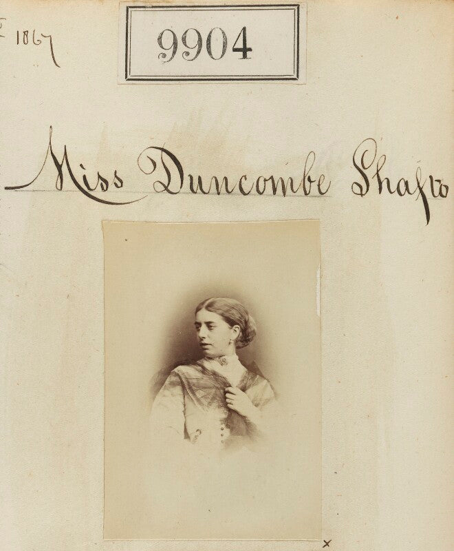 Miss duncombe shafto npg ax59622