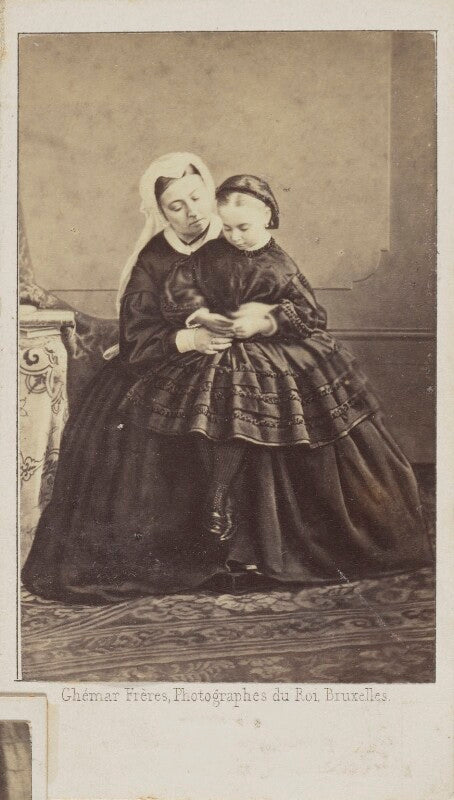 Queen victoria; princess beatrice of battenberg npg ax9755