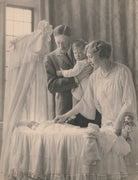 Hon. Gerald David Lascelles; Henry George Charles Lascelles, 6th Earl of Harewood; George Lascelles, 7th Earl of Harewood; Princess Mary, Countess of Harewood NPG x199609