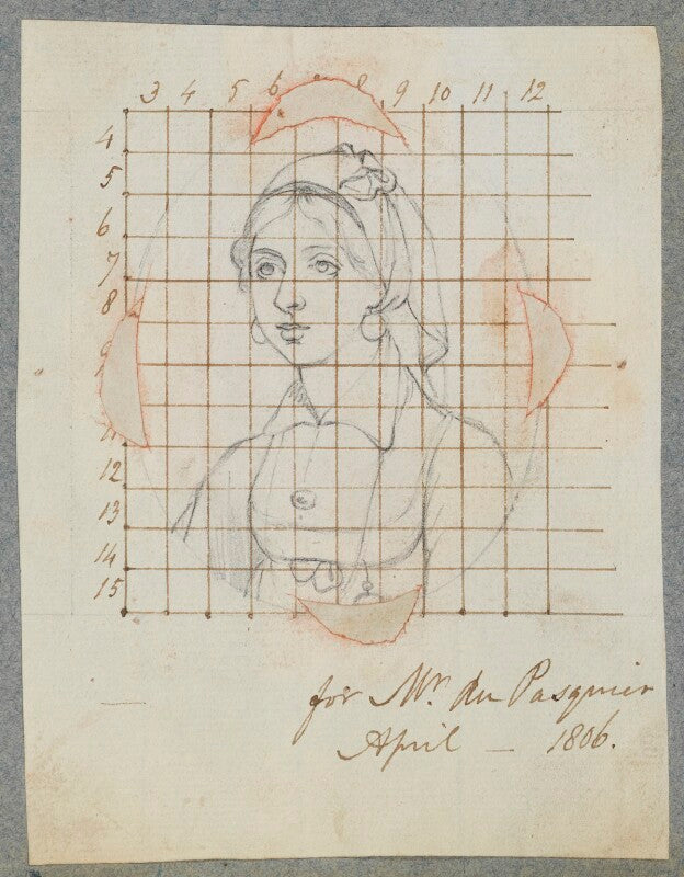 Unknown girl npg d17256