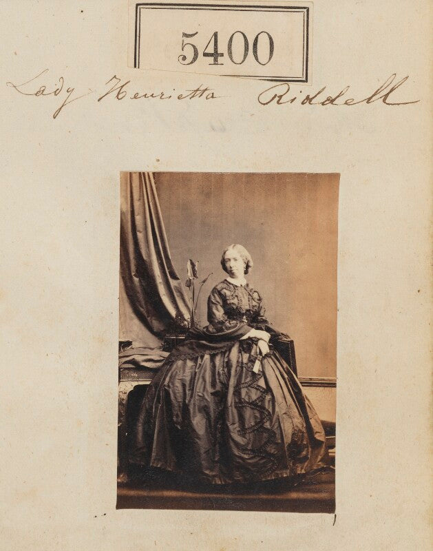Lady henrietta maria riddell (née plunkett) npg ax55360