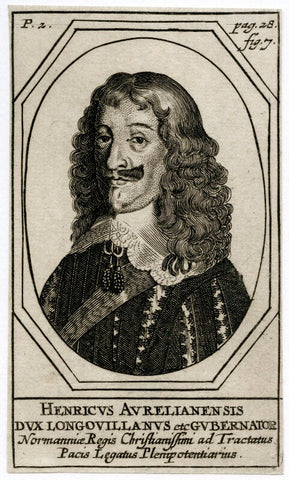 Henri II d'Orléans, duc de Longueville NPG D37672