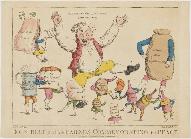 John bull and his friends commemorating the peace npg d48174