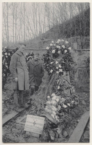 Edith Cavell's Grave in the Tir Nationale NPG x200188