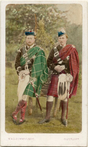 King Edward VII; Prince Alfred, Duke of Edinburgh and Saxe-Coburg and Gotha NPG Ax46779