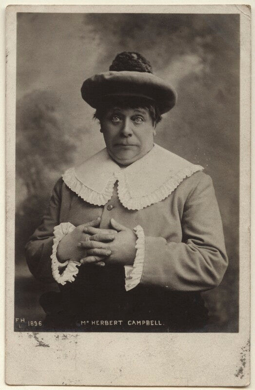 Herbert campbell as jack in 'mother goose' npg ax160016