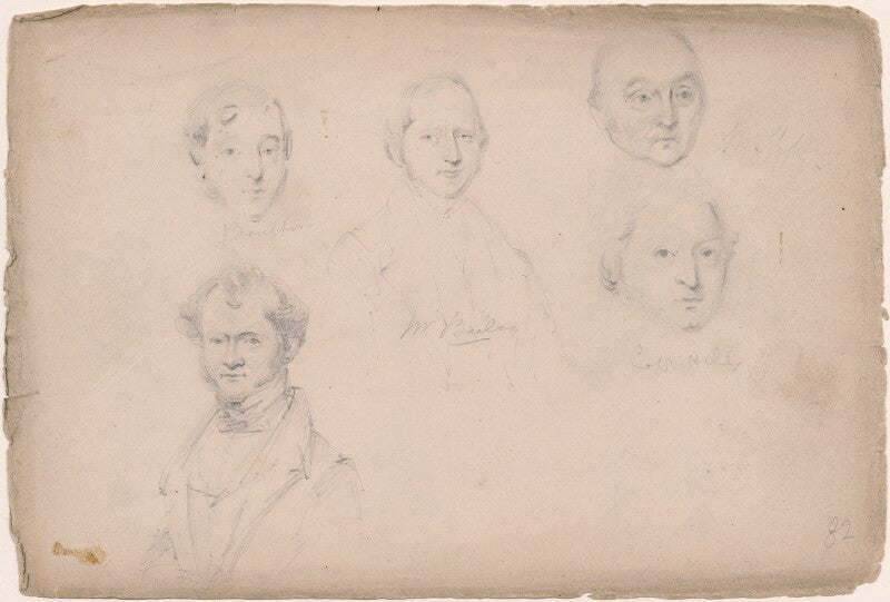 Boulton; mr bailey; captain hills and two unknown sitters npg d23313(7)