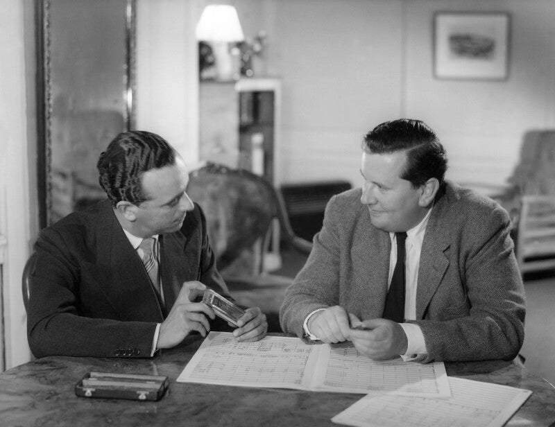 Larry adler; sir malcolm henry arnold npg x1710