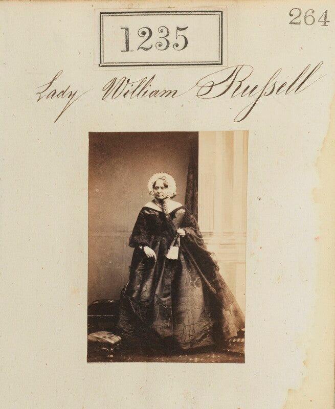 Elizabeth anne (née rawdon), lady russell npg ax50671