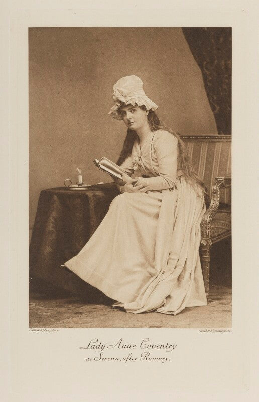 Princess anne blanche alice singh (née coventry) as serena, after romney npg ax41142
