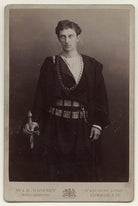 Sir Johnston Forbes-Robertson as Hamlet in 'Hamlet' NPG x36214