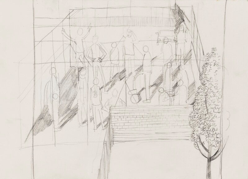 Compositional study of children's playground npg 6745(1)