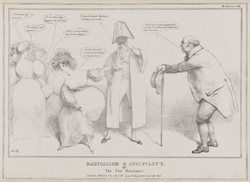 Radicalism & incivility, or the fair pensioners npg d41041
