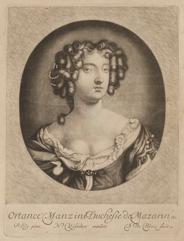 Hortense Mancini, Duchess of Mazarin NPG D38349