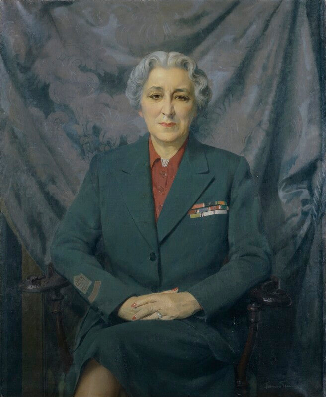 Stella isaacs, marchioness of reading (also baroness swanborough) npg 6833