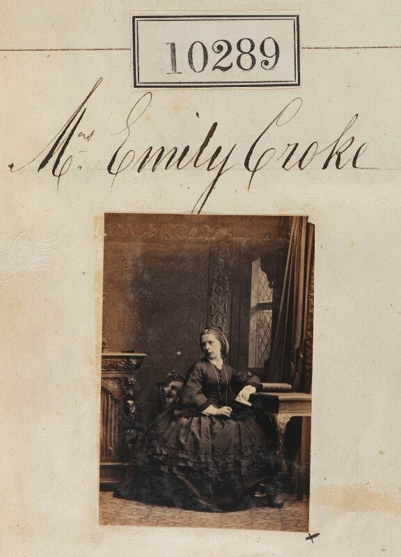 Mrs emily croke npg ax60003