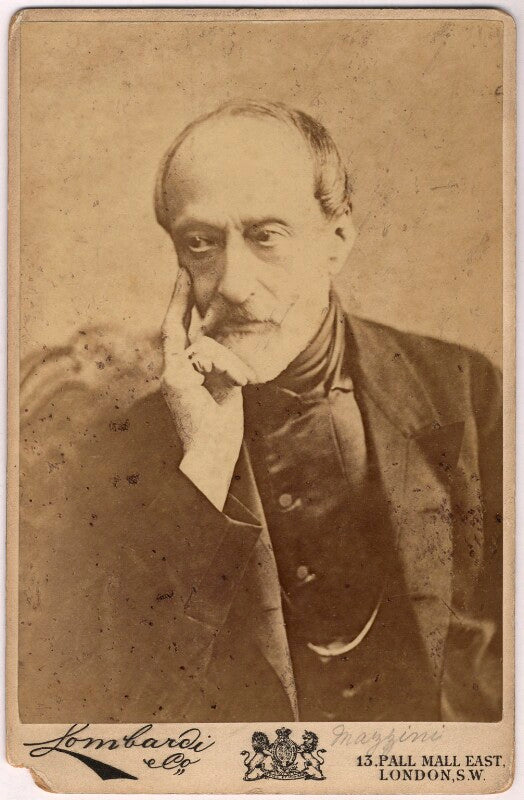 Giuseppe mazzini npg x20599