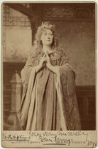 Ellen Terry as Nance Oldfield in 'Nance Oldfield' NPG x16978