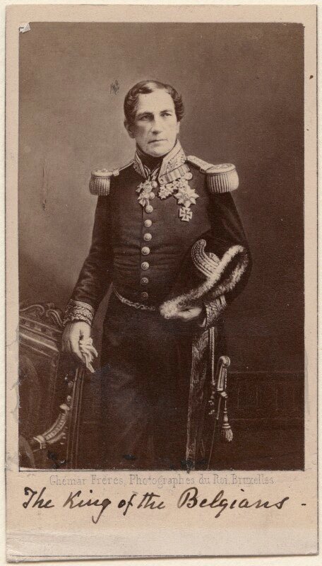 Leopold i, king of the belgians npg ax38443